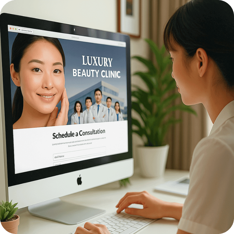 Form for clinic website